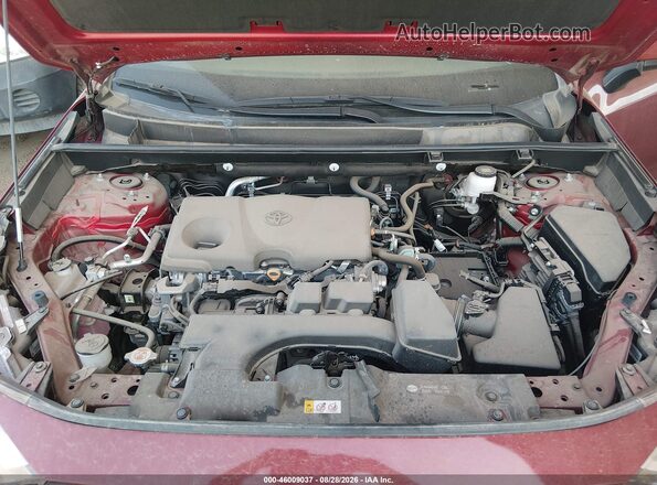 2T3W1RFV4RW362324 2024 TOYOTA RAV4 Burgundy უკანა ხედი