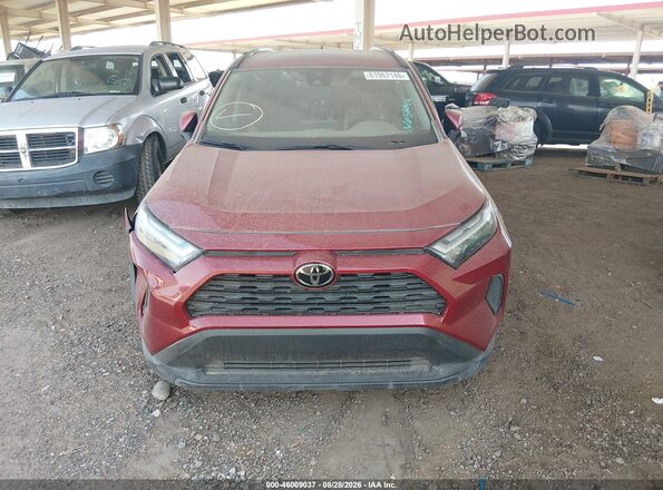 2T3W1RFV4RW362324 2024 TOYOTA RAV4 Burgundy წინა პანელის ხედი