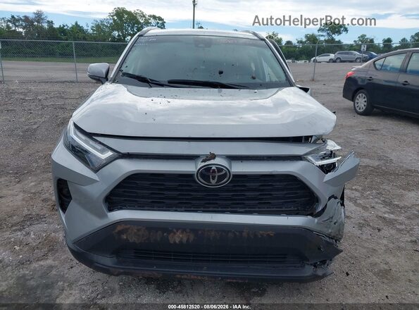 2T3W1RFV4SC310182 2025 TOYOTA RAV4 Silver Instrument cluster view