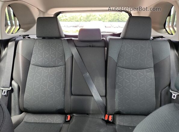 2T3W1RFV4SC311459 2025 TOYOTA RAV4 Black Rear seats view