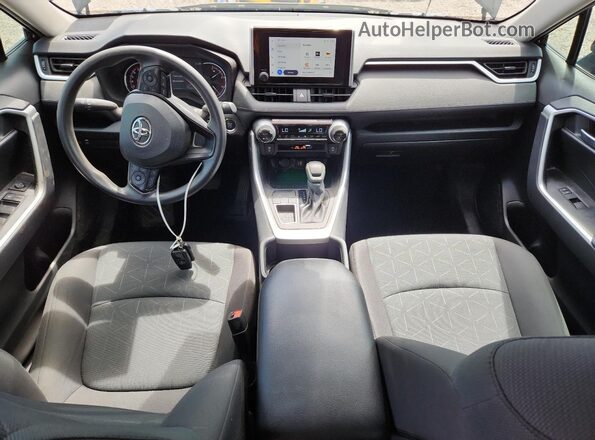 2T3W1RFV4SC311459 2025 TOYOTA RAV4 Black Dashboard view