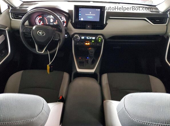 2T3W1RFV4SC313700 2025 TOYOTA RAV4 White Vista del salpicadero