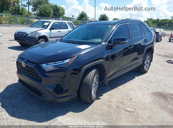 2T3W1RFV4SW422642 2025 TOYOTA RAV4 Black Передня ліва чверть