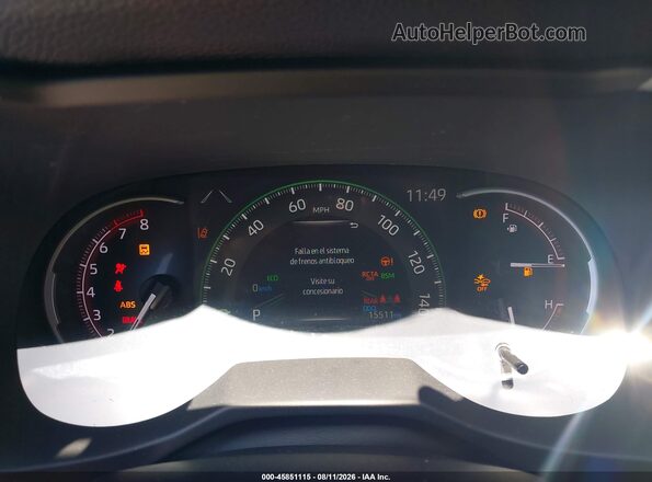 2T3W1RFV4SW422642 2025 TOYOTA RAV4 Black Вид задніх сидінь