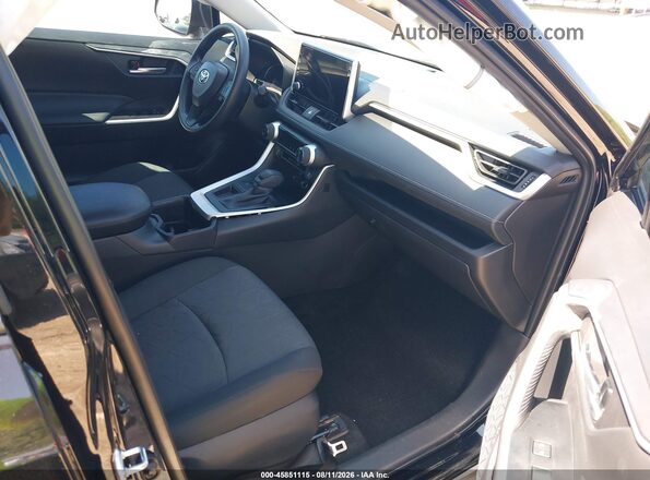 2T3W1RFV4SW422642 2025 TOYOTA RAV4 Black Вид салону спереду