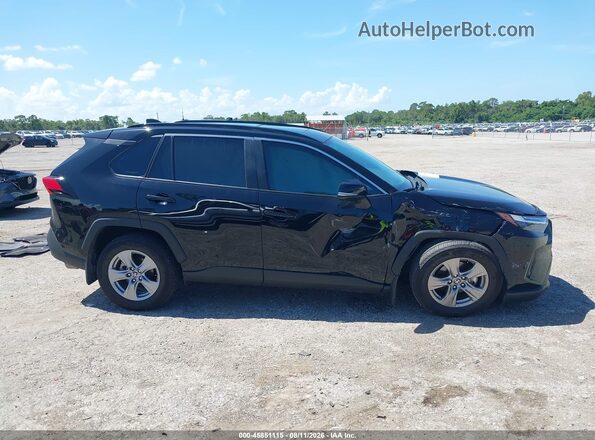 2T3W1RFV4SW422642 2025 TOYOTA RAV4 Black Вид задньої частини салону