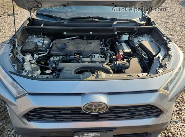 2T3W1RFV5KW032391 2019 TOYOTA RAV4 Gray Vista del compartimento del motor
