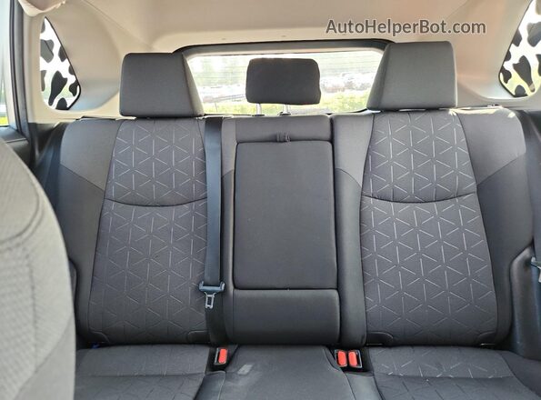2T3W1RFV5KW032391 2019 TOYOTA RAV4 Gray Vista de los asientos traseros