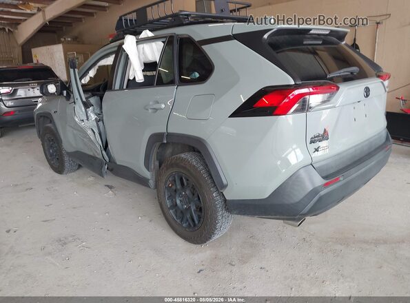 2T3W1RFV5MW147267 2021 TOYOTA RAV4 Green Задня ліва чверть