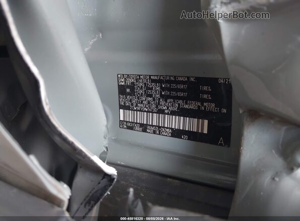 2T3W1RFV5MW147267 2021 TOYOTA RAV4 Green Вид підкапотного простору