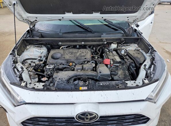 2T3W1RFV5NW213365 2022 TOYOTA RAV4 White Widok komory silnika