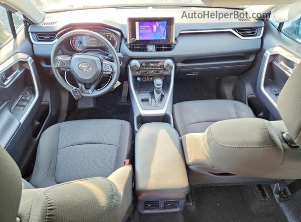 2T3W1RFV5SC303726 2025 TOYOTA RAV4 Gray Dashboard view