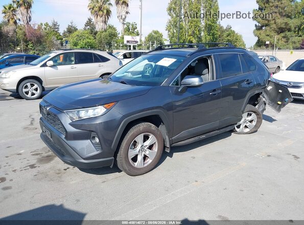 2T3W1RFV6LC045170 2020 TOYOTA RAV4 Gray Առջևի ձախ երեք քառորդ տեսարան
