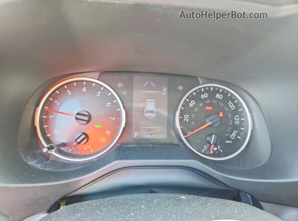 2T3W1RFV6MC121262 2021 TOYOTA RAV4 White Սարքավորումների վահանակի տեսք
