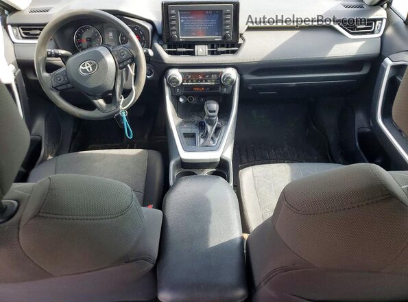 2T3W1RFV6MC126770 2021 TOYOTA RAV4 Серебряный Вид панели приборов
