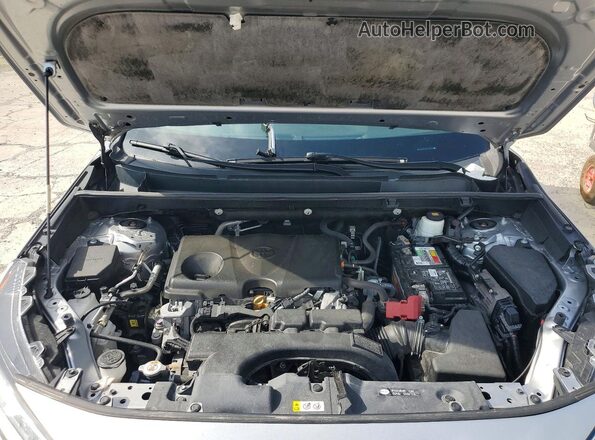 2T3W1RFV6MC126770 2021 TOYOTA RAV4 Серебряный Вид подкапотного пространства