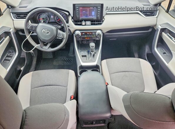 2T3W1RFV6MC143116 2021 TOYOTA RAV4 Silver Widok deski rozdzielczej