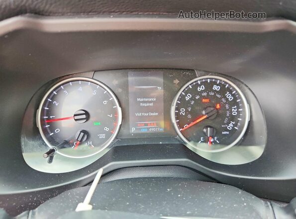 2T3W1RFV6MC143116 2021 TOYOTA RAV4 Silver Widok zestawu wskaźników