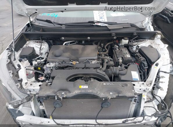 2T3W1RFV6MW105058 2021 TOYOTA RAV4 White უკანა ხედი