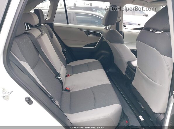 2T3W1RFV6MW105058 2021 TOYOTA RAV4 White VIN კოდის სტიკერის ხედი