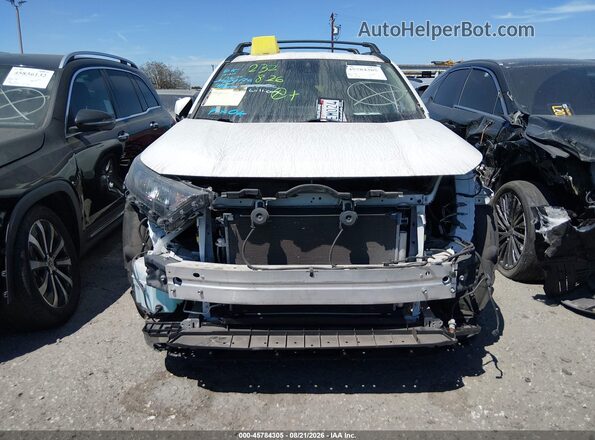 2T3W1RFV6MW105058 2021 TOYOTA RAV4 White უკანა სალონის ხედი