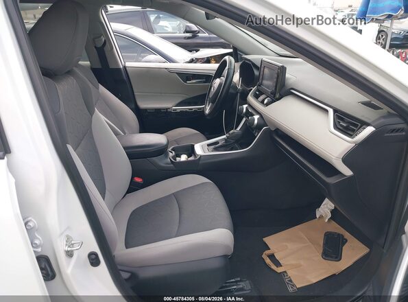 2T3W1RFV6MW105058 2021 TOYOTA RAV4 White წინა სალონის ხედი