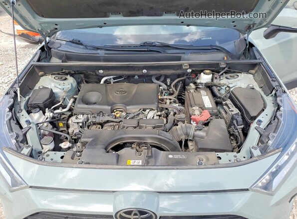 2T3W1RFV6MW163669 2021 TOYOTA RAV4 Gray Սալոնի հետևի տեսք