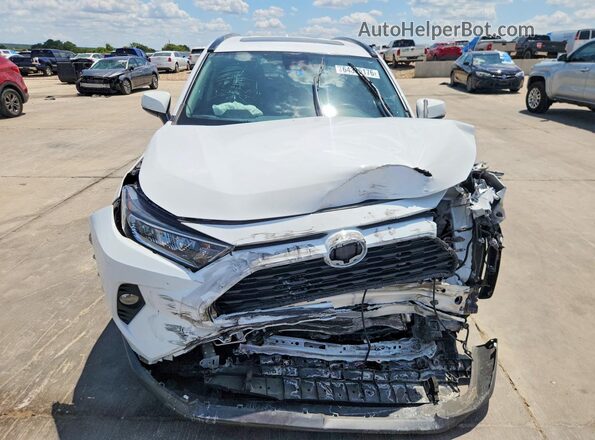2T3W1RFV6MW166491 2021 TOYOTA RAV4 White Դիմացի տեսք