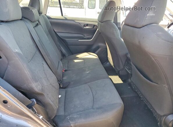 2T3W1RFV6NC182306 2022 TOYOTA RAV4 Gray უკანა სალონის ხედი
