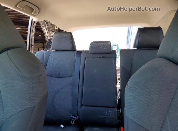2T3W1RFV6NC182306 2022 TOYOTA RAV4 Gray უკანა სავარძლების ხედი