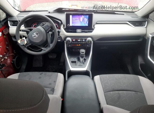 2T3W1RFV6PW242862 2023 TOYOTA RAV4 Red Vista del salpicadero
