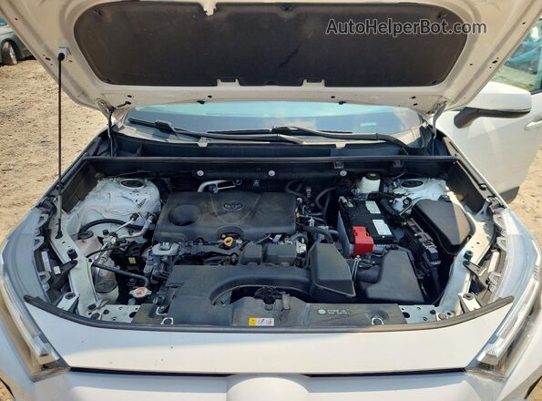 2T3W1RFV6RW303050 2024 TOYOTA RAV4 White Engine compartment view