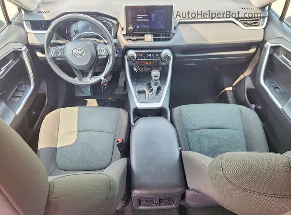 2T3W1RFV6RW303050 2024 TOYOTA RAV4 White Dashboard view