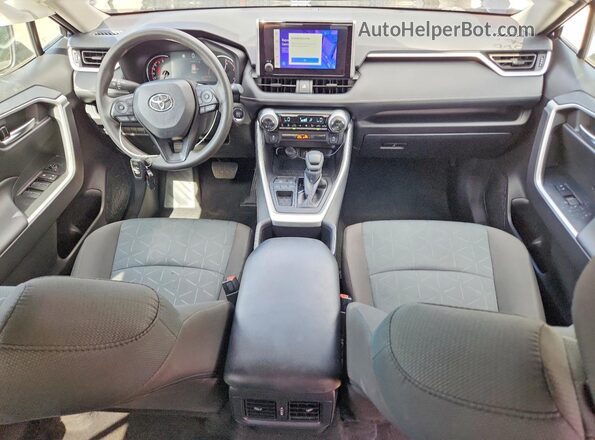 2T3W1RFV6SW392219 2025 TOYOTA RAV4 Синий Вид панели приборов