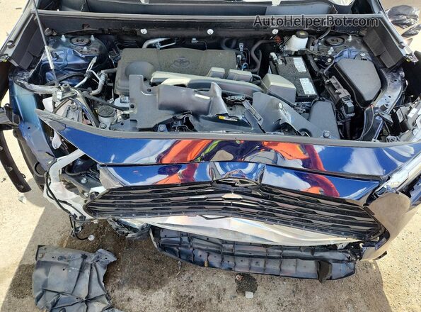 2T3W1RFV6SW392219 2025 TOYOTA RAV4 Синий Вид подкапотного пространства