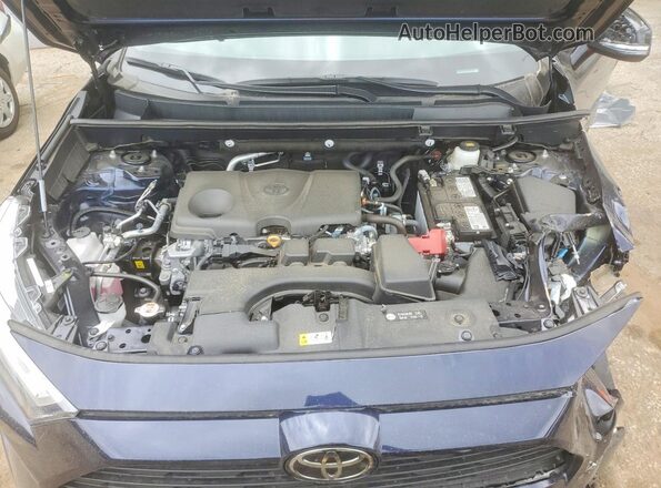 2T3W1RFV6SW405986 2025 TOYOTA RAV4 Blue Vista del compartimento del motor