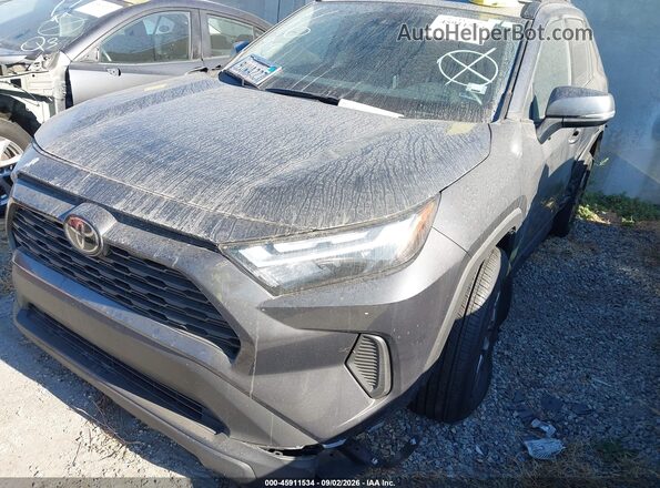2T3W1RFV6SW406586 2025 TOYOTA RAV4 Серый Передняя левая четверть