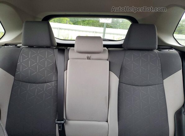 2T3W1RFV6SW426451 2025 TOYOTA RAV4 Burgundy Rear seats view
