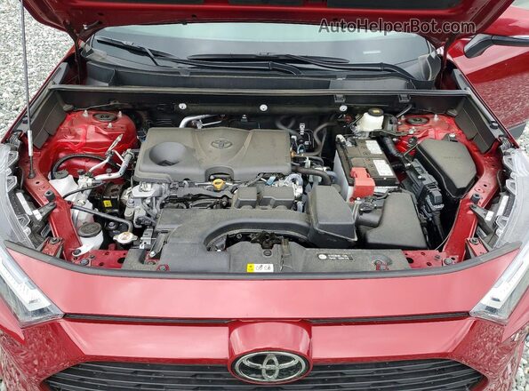 2T3W1RFV6SW426451 2025 TOYOTA RAV4 Burgundy Engine compartment view