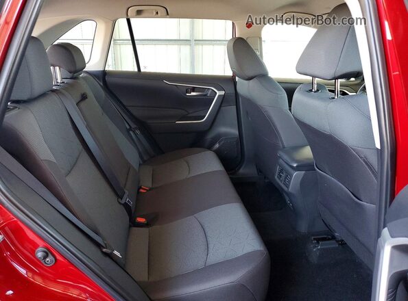2T3W1RFV6SW437143 2025 TOYOTA RAV4 Красный Вид задних сидений