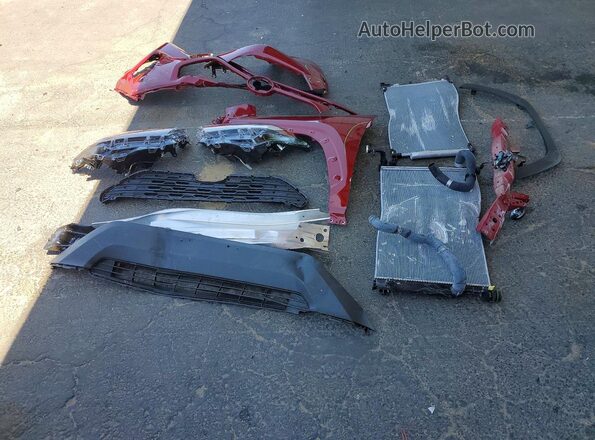 2T3W1RFV6SW437143 2025 TOYOTA RAV4 Красный Вид подкапотного пространства