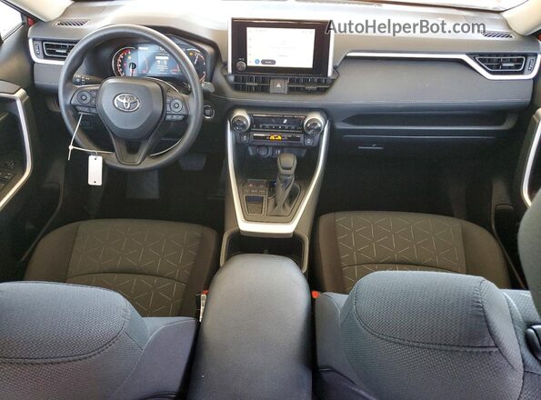 2T3W1RFV6SW437143 2025 TOYOTA RAV4 Красный Вид панели приборов