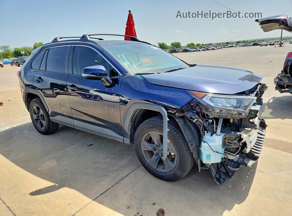 2T3W1RFV7KC032913 2019 TOYOTA RAV4 Синий Передняя правая четверть