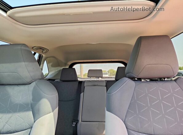 2T3W1RFV7KC032913 2019 TOYOTA RAV4 Синий Вид задних сидений