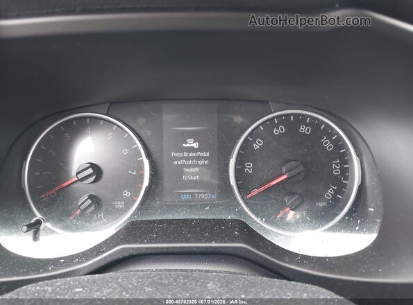 2T3W1RFV7LC057487 2020 TOYOTA RAV4 Красный Вид задних сидений