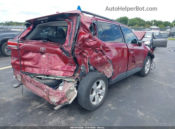 2T3W1RFV7LC057487 2020 TOYOTA RAV4 Красный Задняя правая четверть
