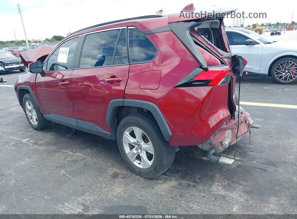 2T3W1RFV7LC057487 2020 TOYOTA RAV4 Красный Задняя левая четверть