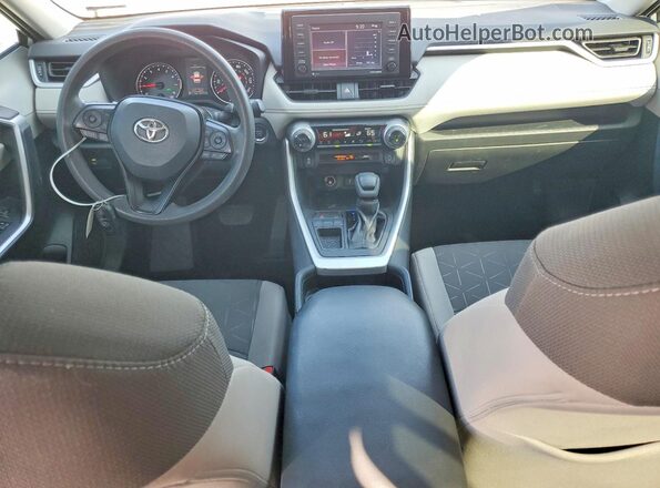 2T3W1RFV7MC162614 2021 TOYOTA RAV4 Silver Dashboard view