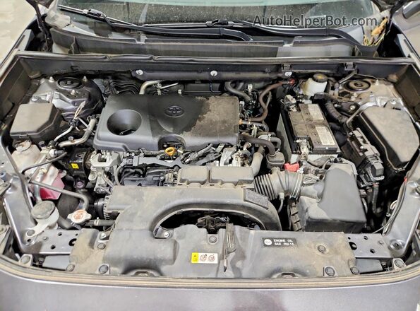 2T3W1RFV7MC168560 2021 TOYOTA RAV4 Gray Widok komory silnika