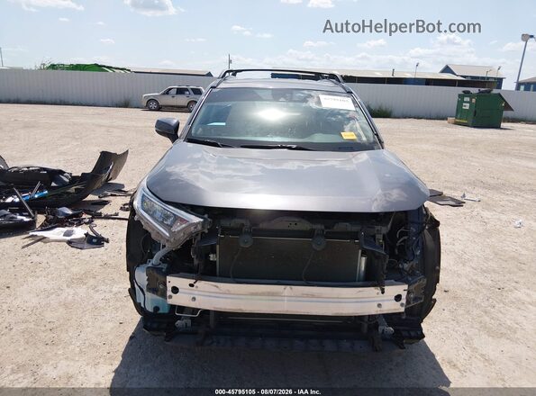 2T3W1RFV7MW121981 2021 TOYOTA RAV4 Gray უკანა სალონის ხედი